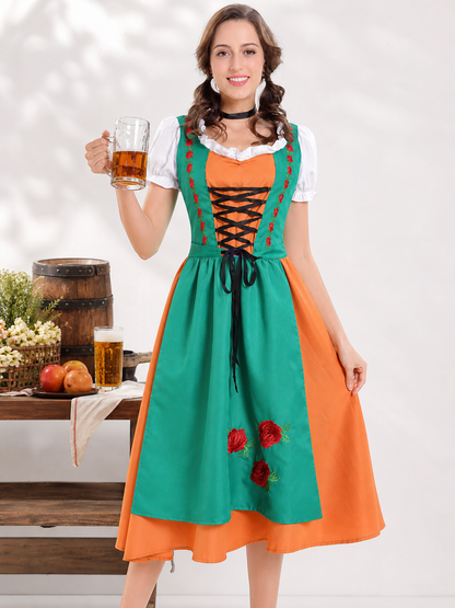 Oktoberfest-Style Dirndl Costume