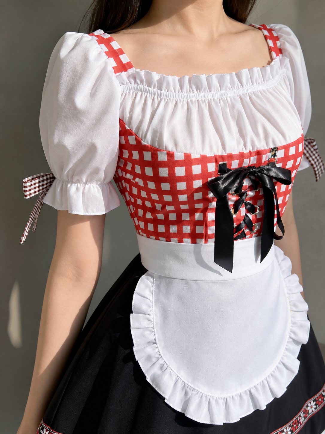 Bavarian-Style Carnival Costume Dress