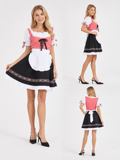 Bavarian-Style Carnival Costume Dress