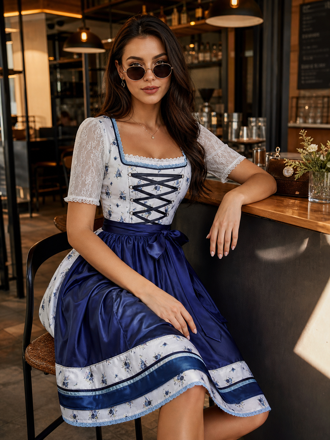 Bavarian-Style Carnival Dress for Oktoberfest