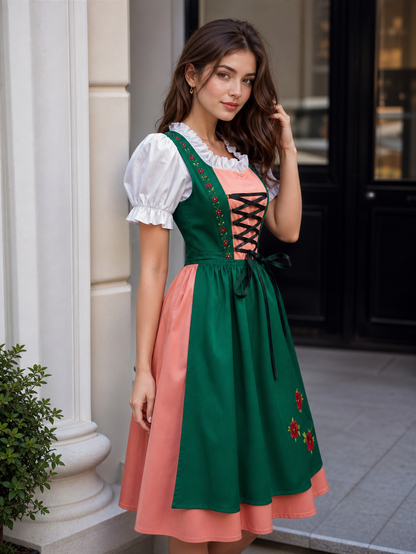 Bavarian-Style Carnival Dress, Halloween
