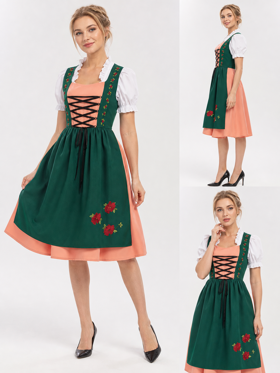 Bavarian-Style Carnival Dress, Halloween