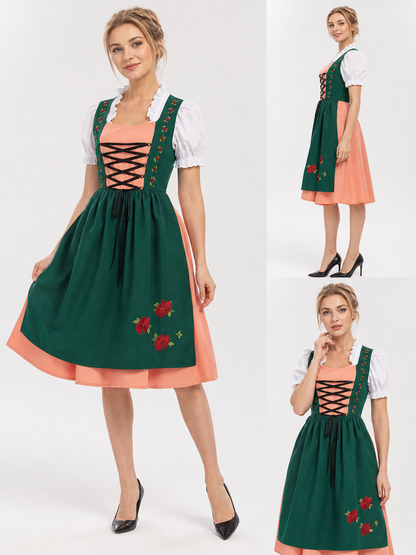 Bavarian-Style Carnival Dress, Halloween