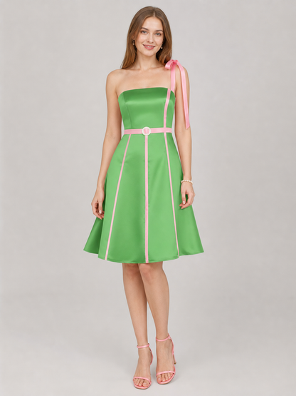 Barbie/Ken-Style Costume Dress with Belt