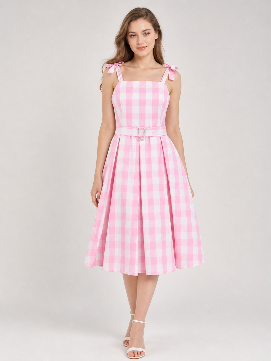Barbie Ken Plaid Costume Dress with Accessories