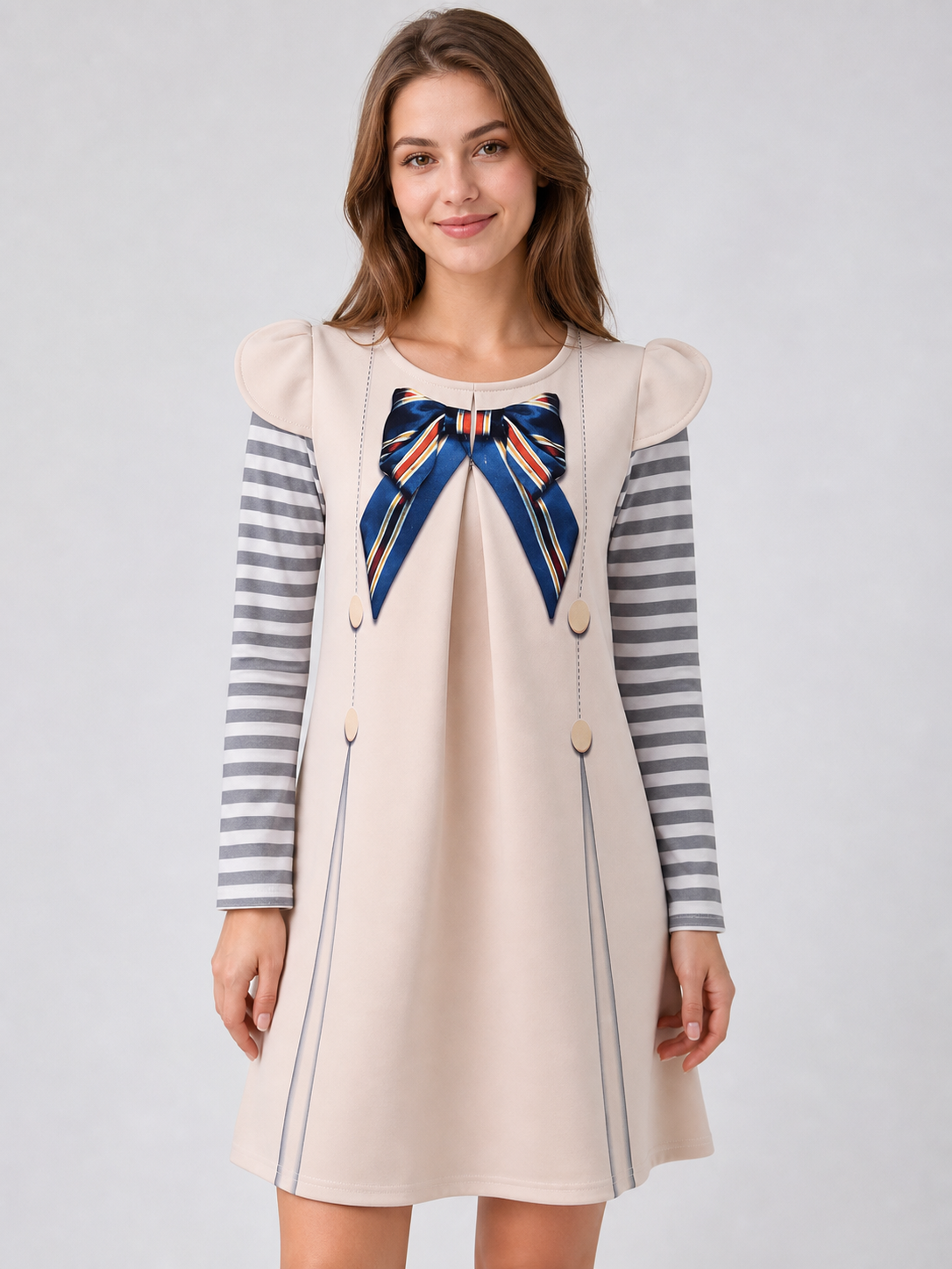 Kids' M3GAN Long Sleeve Cosplay Dress