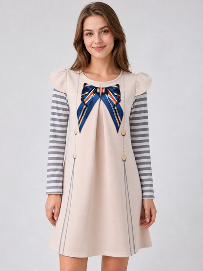 Kids' M3GAN Long Sleeve Cosplay Dress