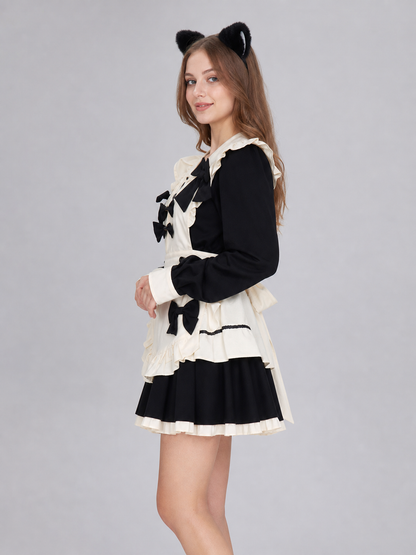 Maid Cosplay Costume, Dress with Apron