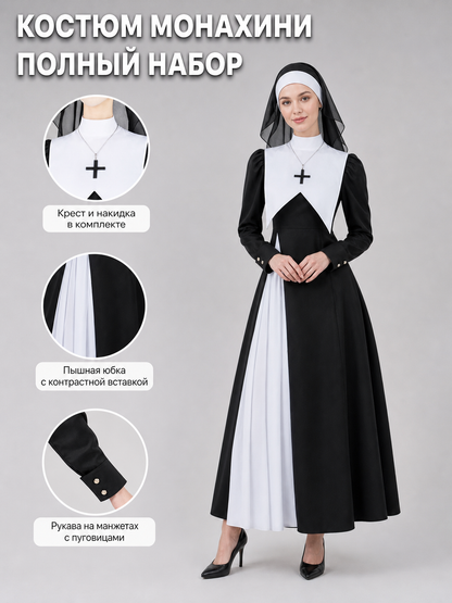 Halloween Nun Costume