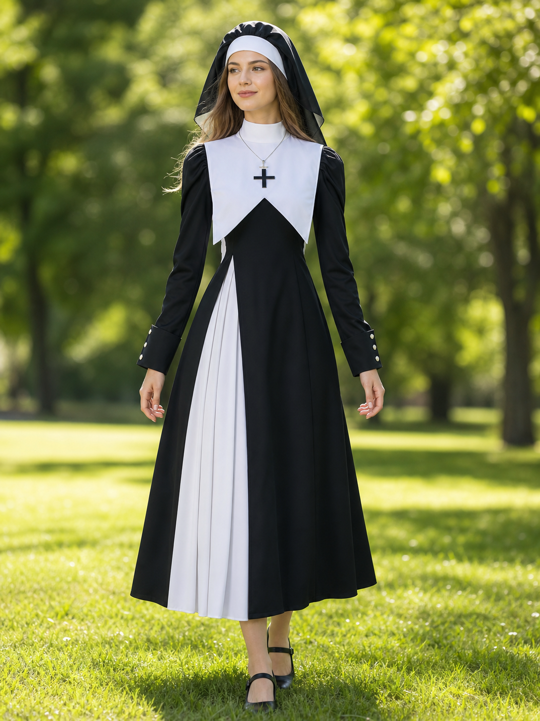 Halloween Nun Costume