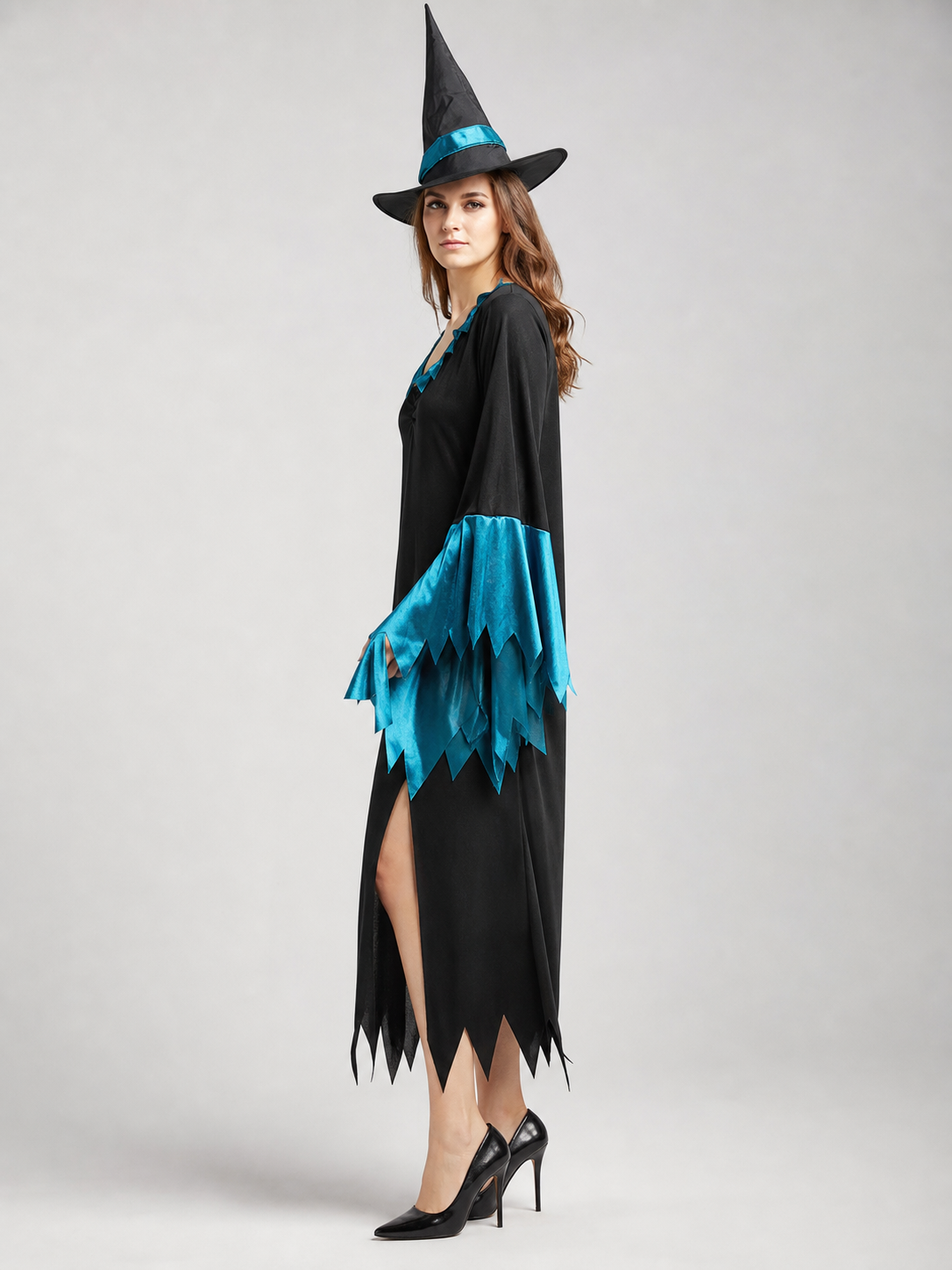 Witch Costume with Hat and Dress