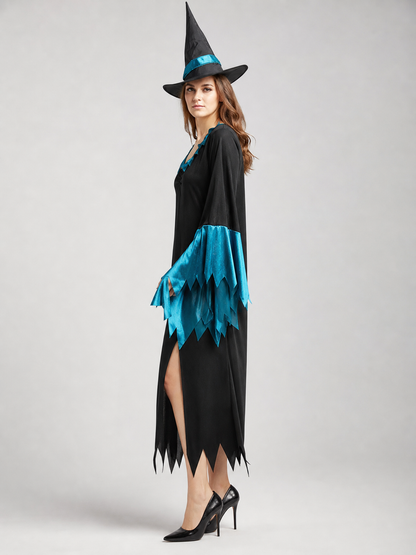 Witch Costume with Hat and Dress