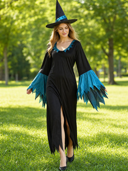Witch Costume with Hat and Dress