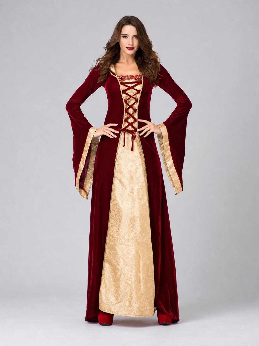 Royal-Style Medieval Carnival Dress