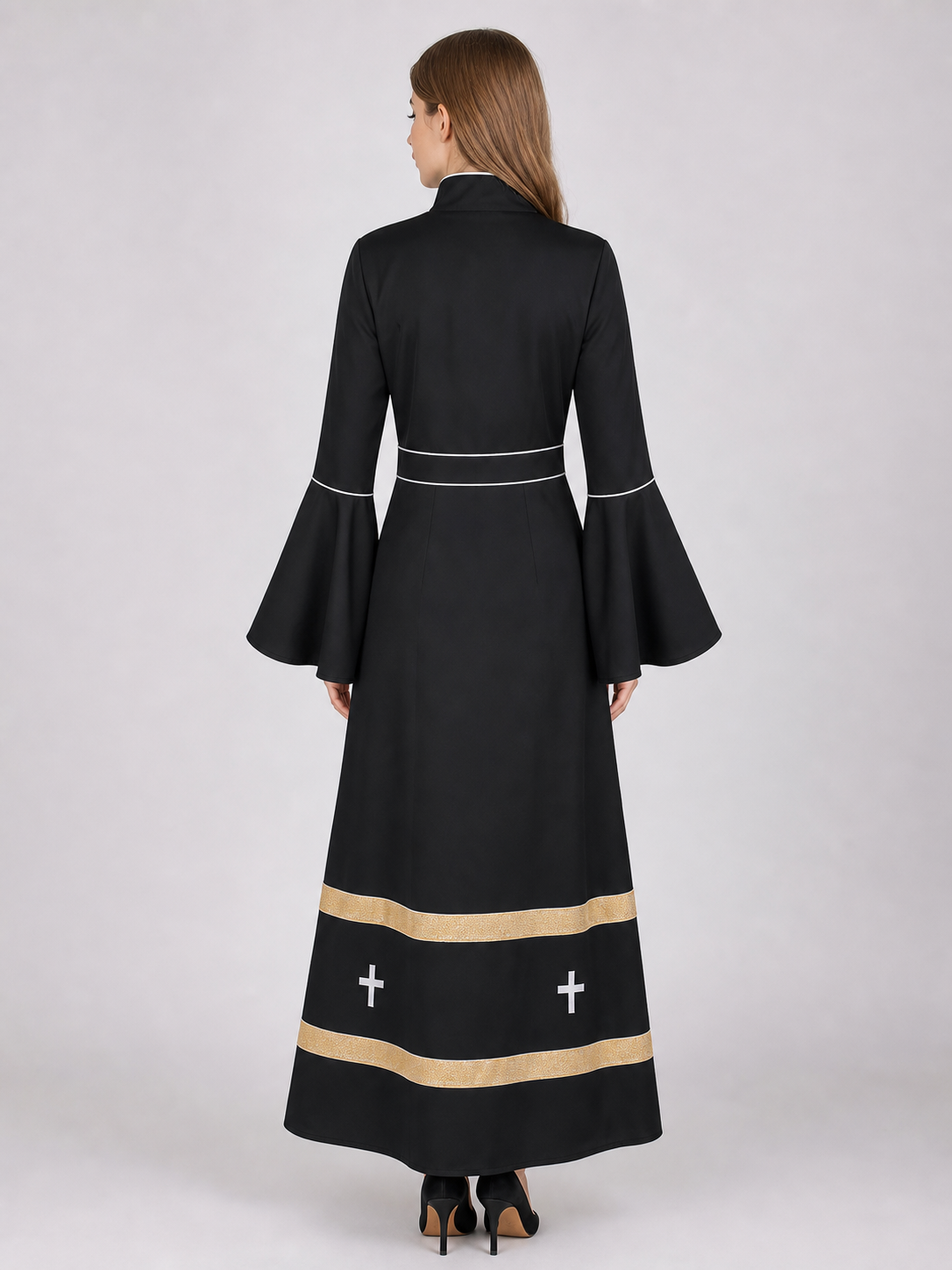 Clergy Robe Costume, Long, with Crosses