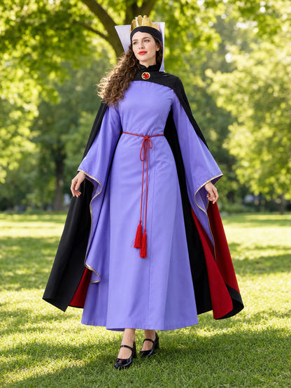 Queen Costume with Cape and Crown