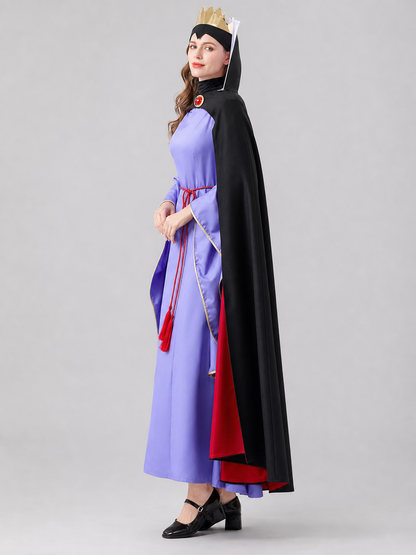 Queen Costume with Cape and Crown