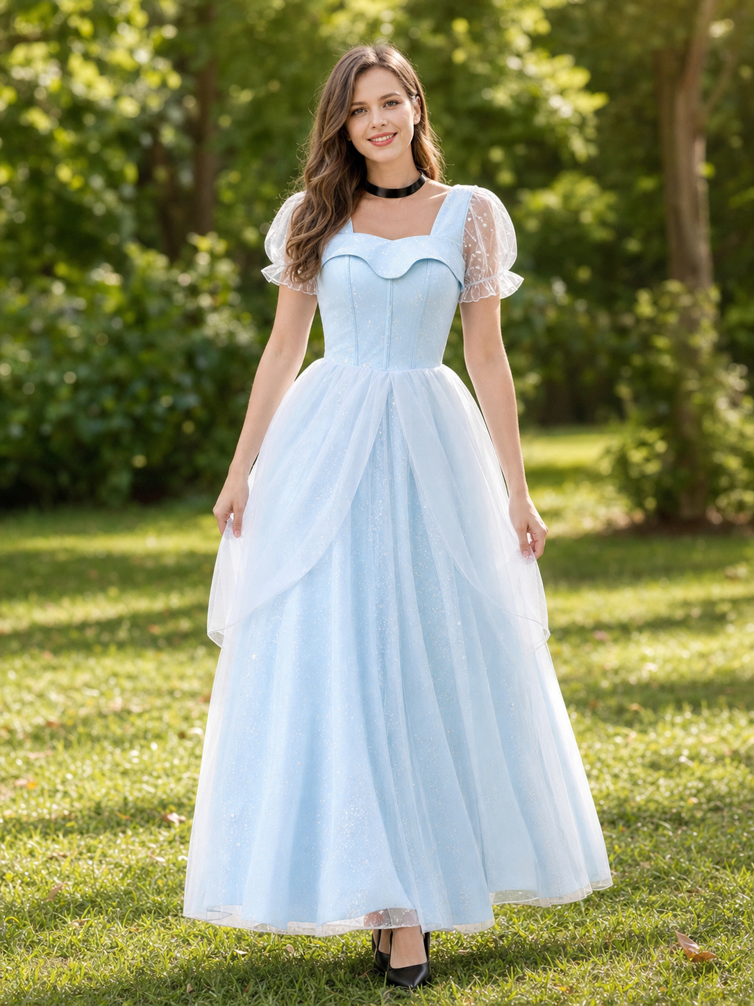 Cinderella Cosplay Costume Dress