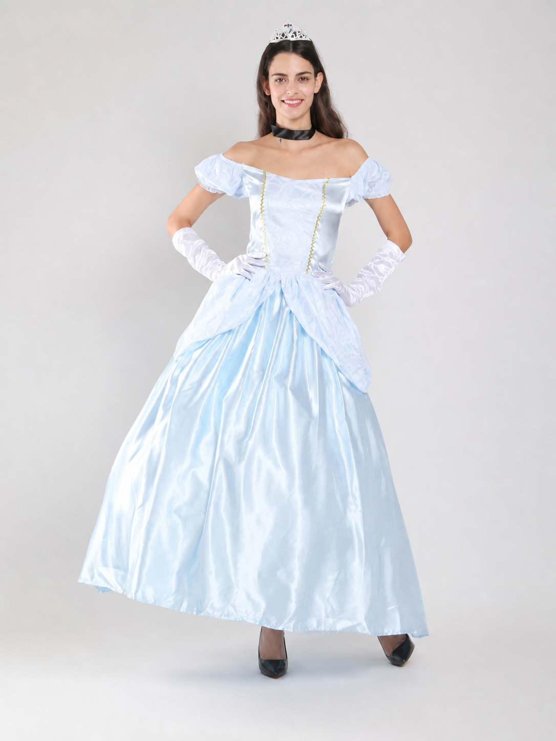 Cinderella Costume Dress with Accessories
