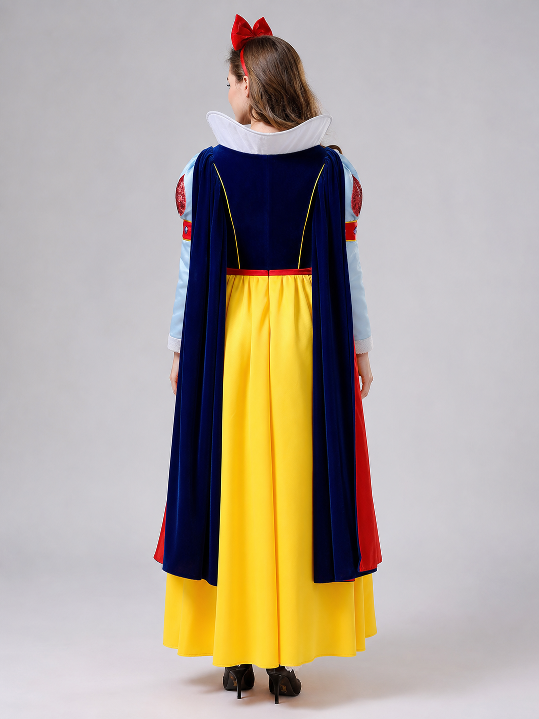 Snow White Costume, carnival dress with cape