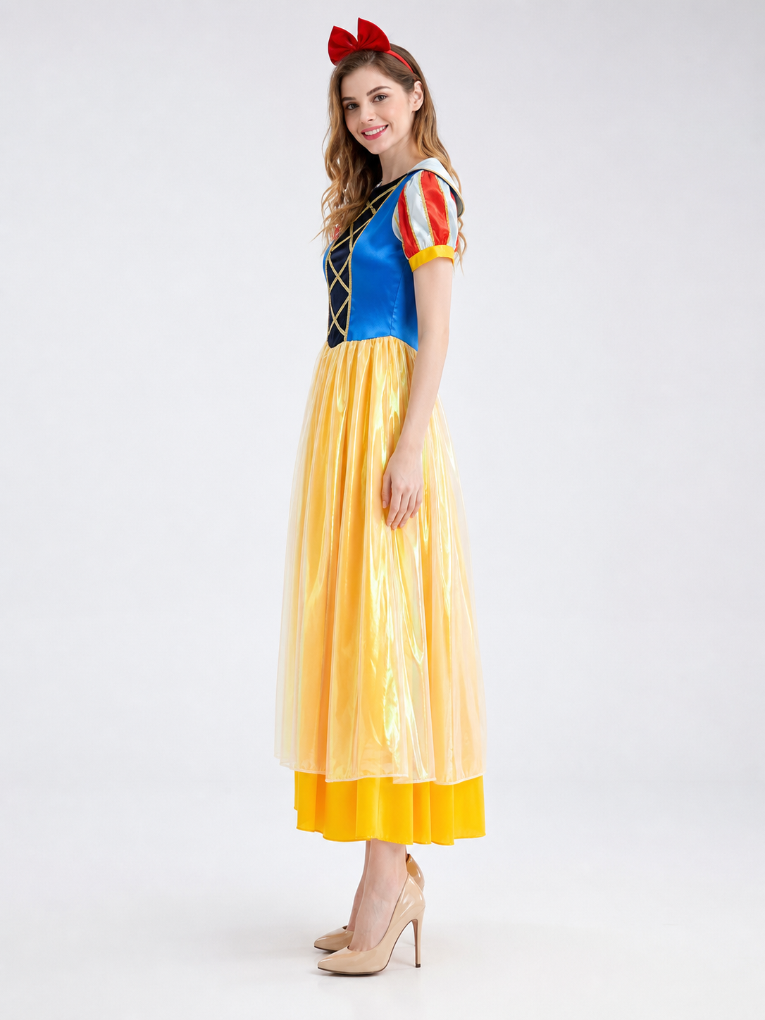 Snow White Costume Dress for Cosplay and Carnival
