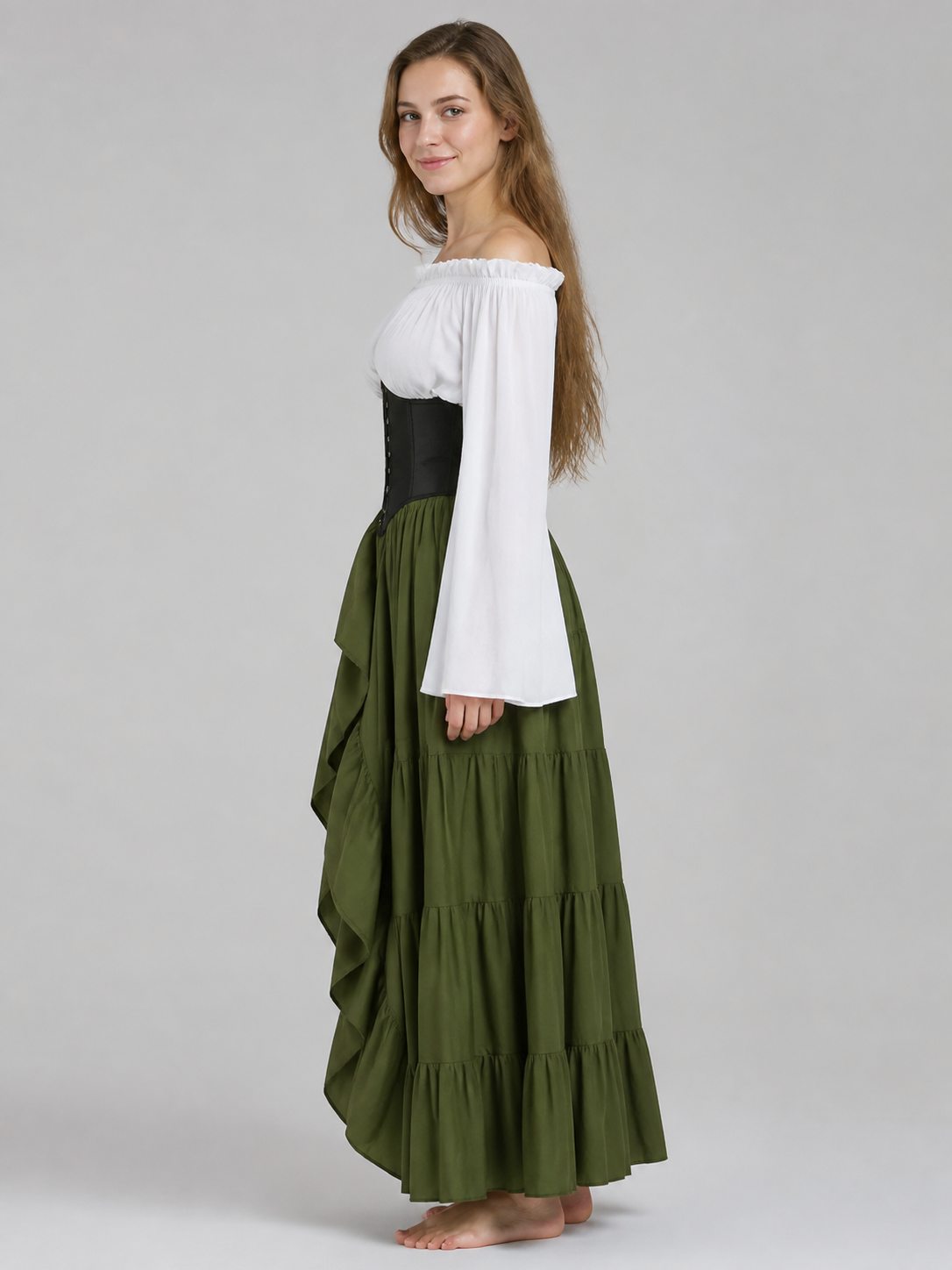 Renaissance Corset Dress for Themed Parties