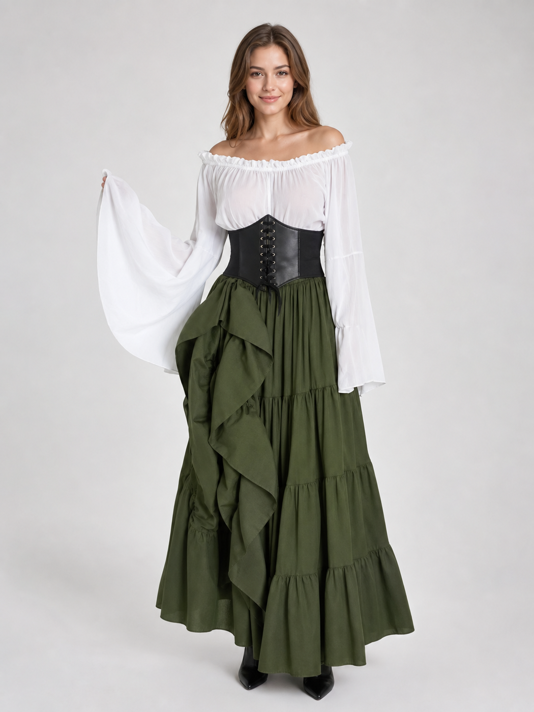 Renaissance Corset Dress for Themed Parties