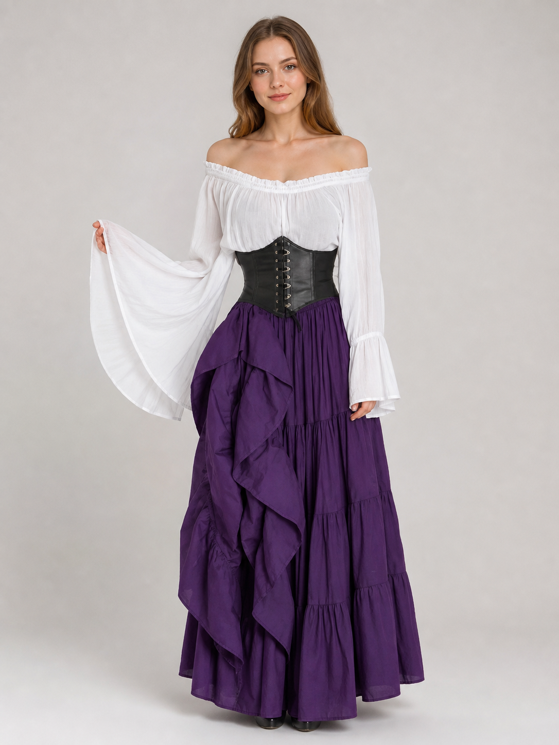Gothic 2-Piece Party Dress