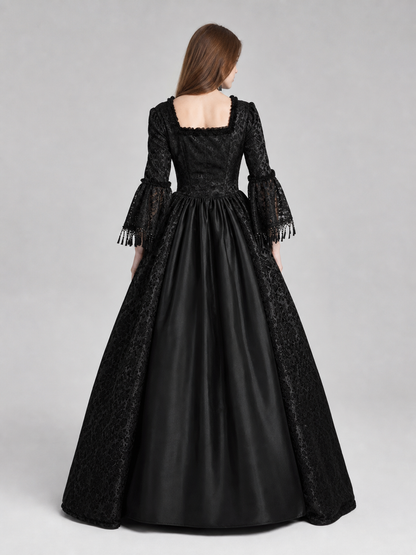 Gothic Victorian-style lace dress