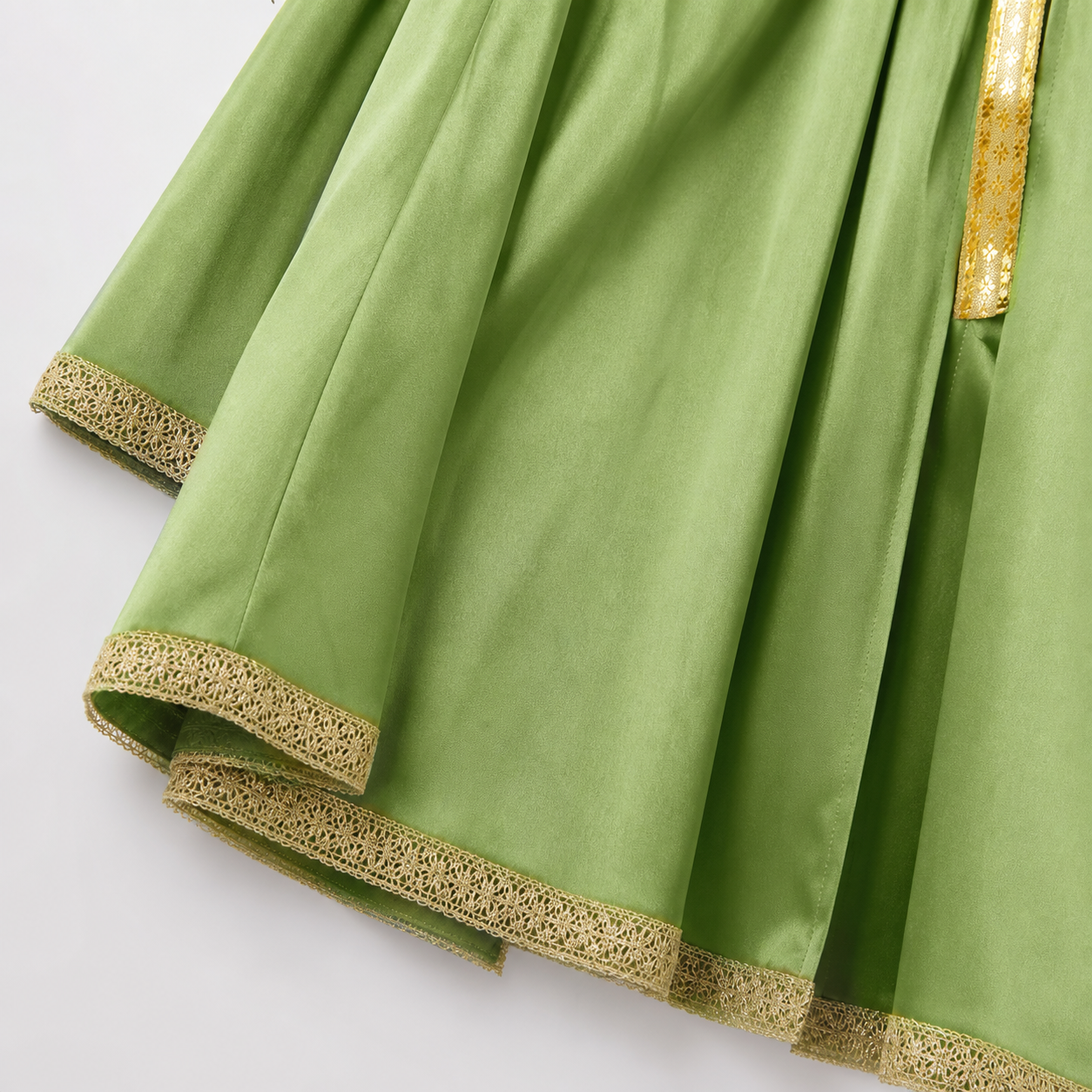 Princess Leia Costume: Green Cosplay Dress