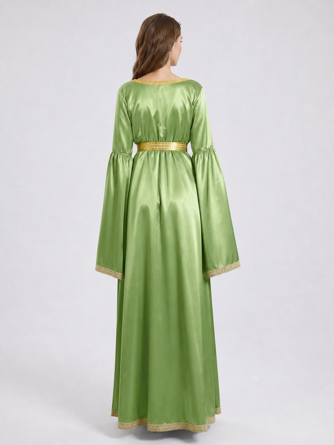 Princess Leia Costume: Green Cosplay Dress