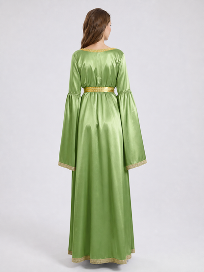 Princess Leia Costume: Green Cosplay Dress