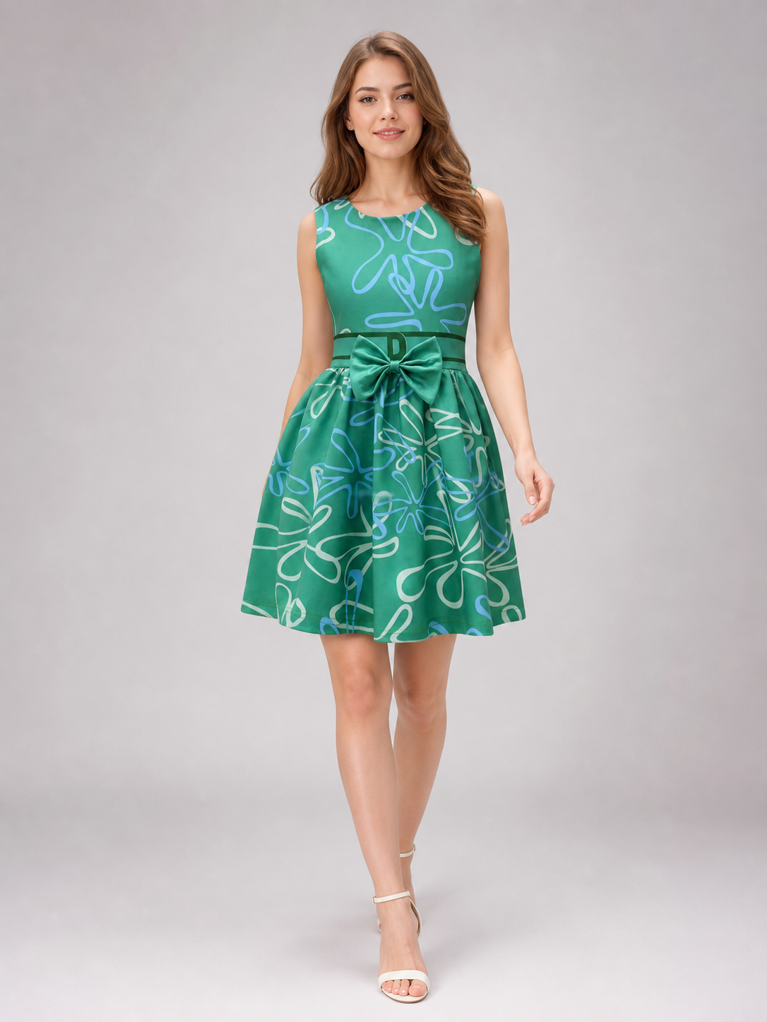 Inside Out cosplay dress costume with wig