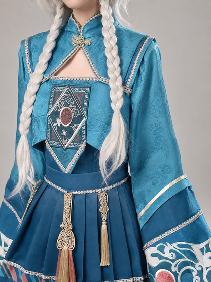 Zombie Lolita Costume: Dress, Headpiece, and Wig