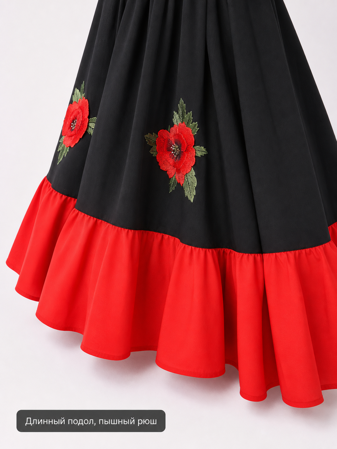 Children's flamenco-style Halloween costume dress
