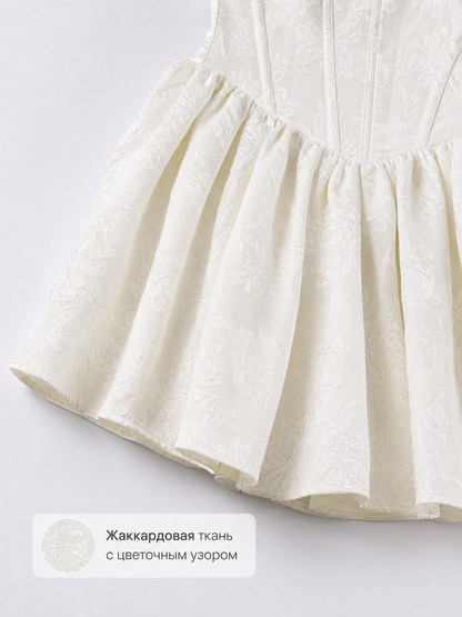 Women's Zombie Bride Costume, White Halloween Dress