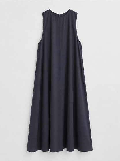 Loose Sleeveless Korean Chic Maxi Dress