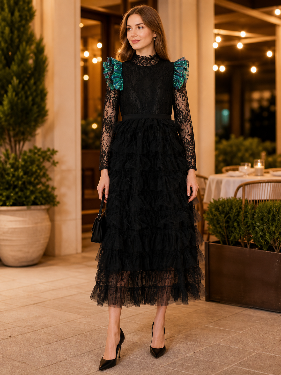 Elphaba Wicked Cosplay Dress, Black