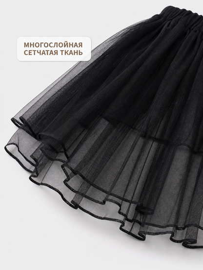 Women's Gothic Vampire Dress with Corset and Petticoat