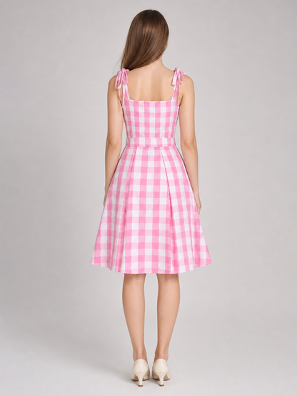 Barbie Plaid Costume with Dress and Accessories