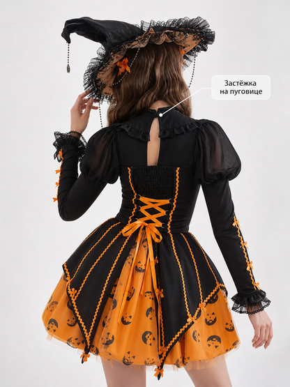 Halloween Gothic Lolita Witch Dress