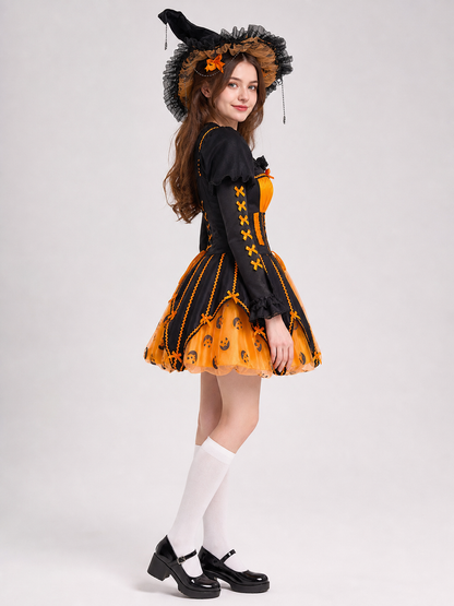 Halloween Gothic Lolita Witch Dress