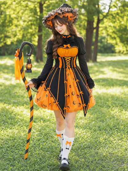 Halloween Gothic Lolita Witch Dress