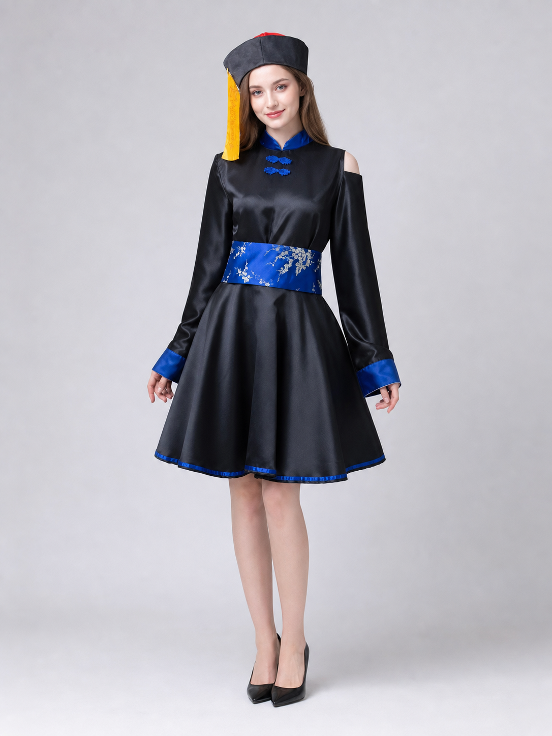Chinese-style zombie costume, cosplay dress