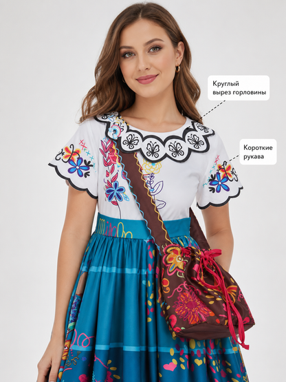 Kids' Halloween cosplay dress for girls