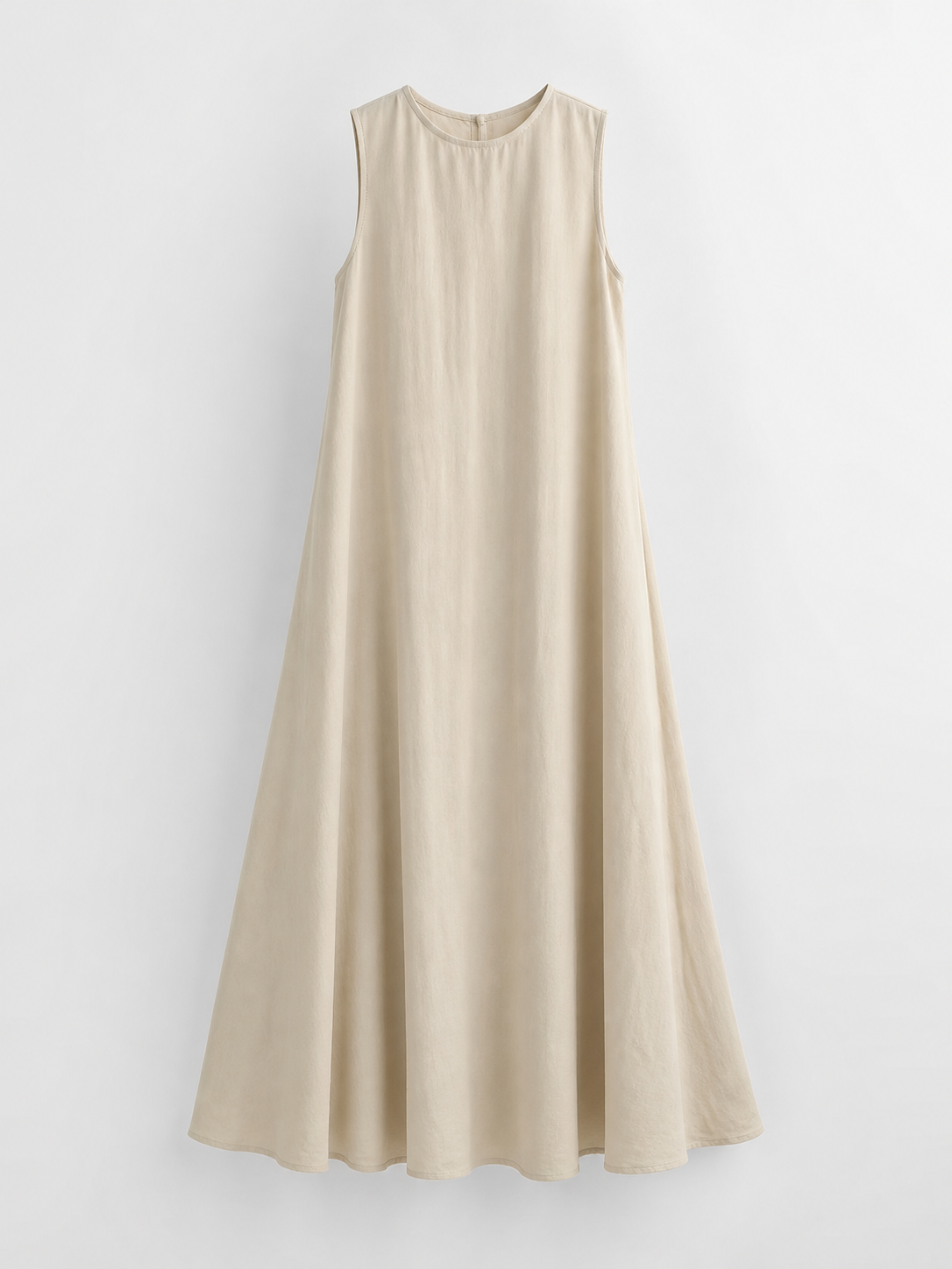 Sleeveless Maxi Dress, Relaxed Fit