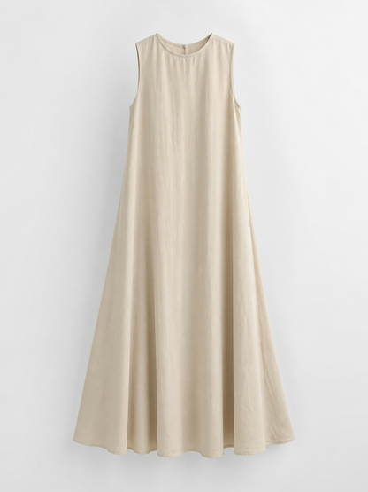 Sleeveless Maxi Dress, Relaxed Fit