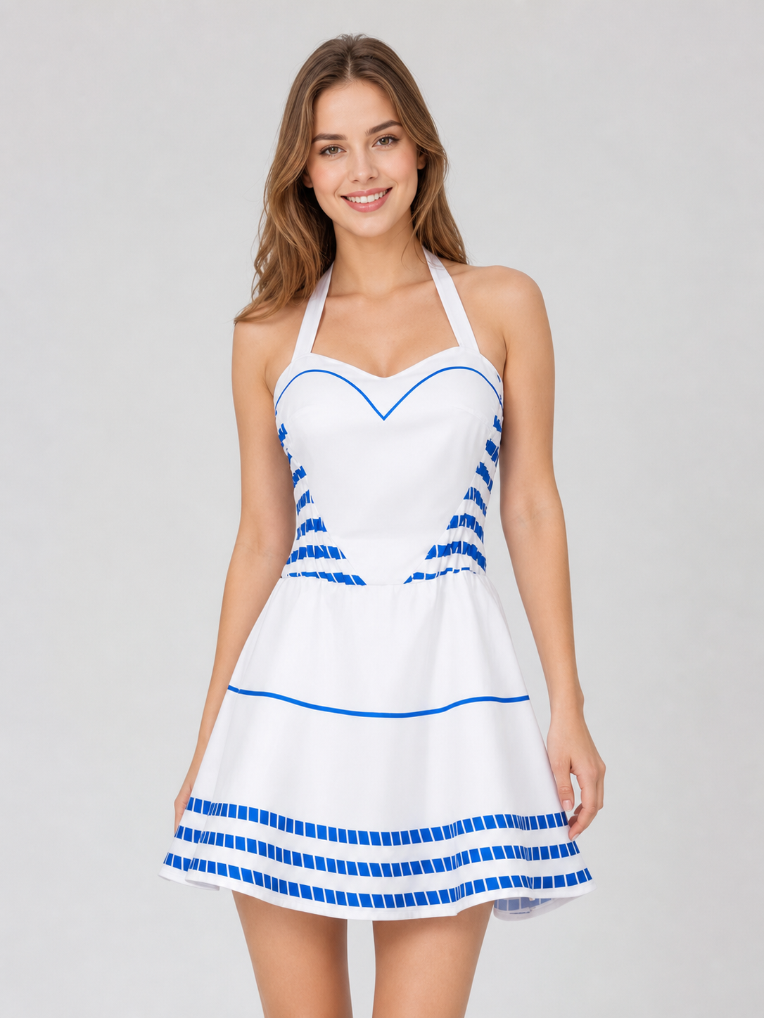 2023 Barbie Costume: Dress and Headband for Cosplay