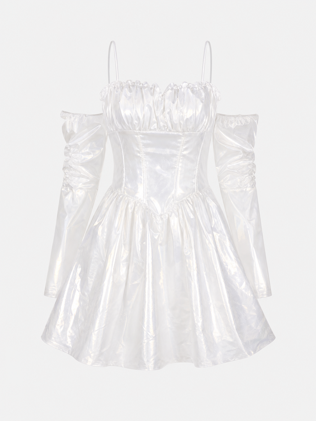 Zombie Bride Halloween Costume, White Dress