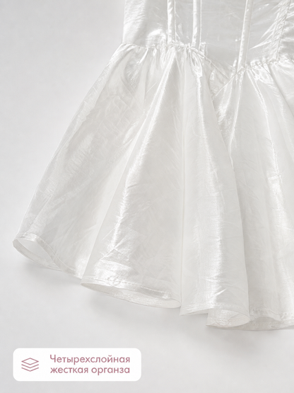 Zombie Bride Halloween Costume, White Dress